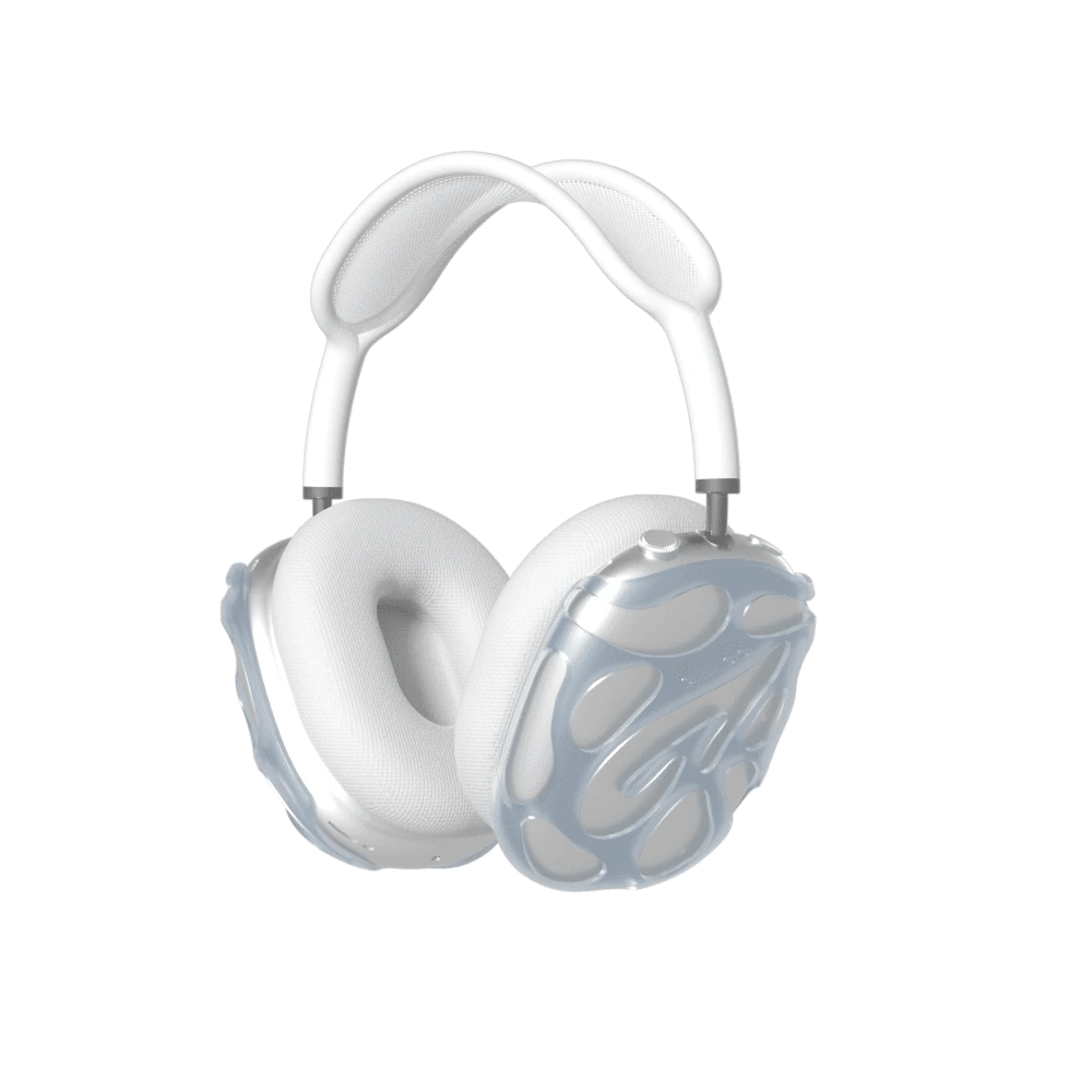GRAGG (AIR PODS MAX) - web layers case - clear blue 2