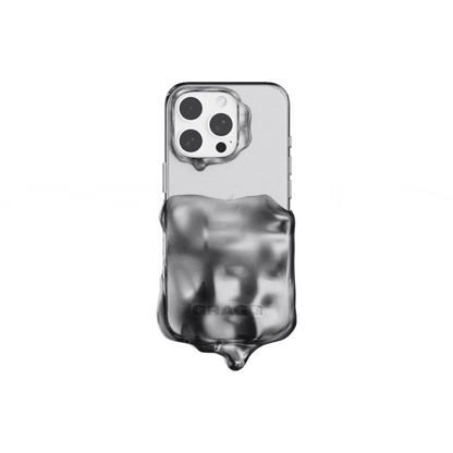 GRAGG (SHAPE CASE) - double layers case - clear black 3