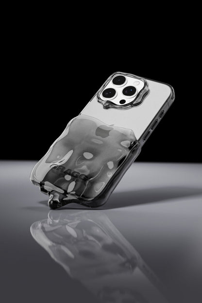 GRAGG (SHAPE CASE) - double layers case - clear black 7