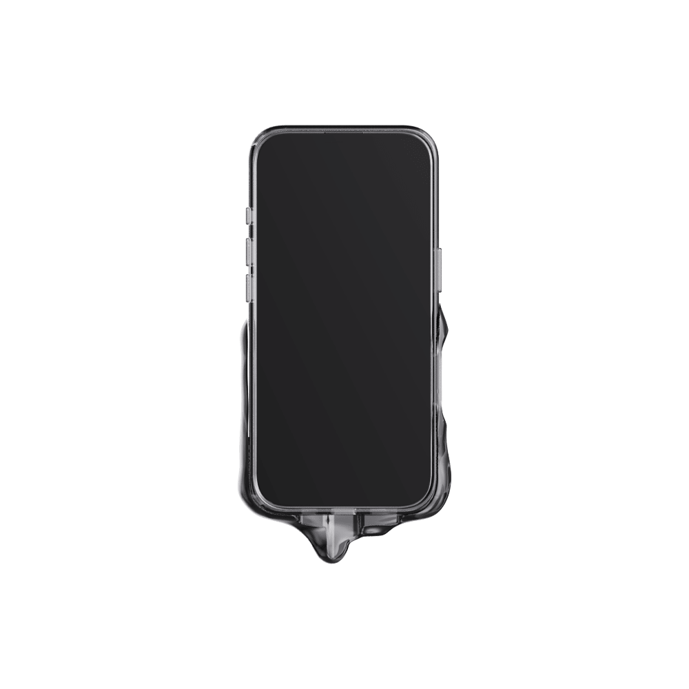 GRAGG (SHAPE CASE) - double layers case - clear black 5