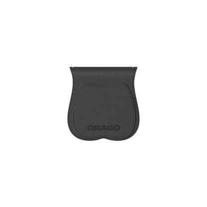 GRAGG (SHAPE CASE) - layered ribbon case - black 4