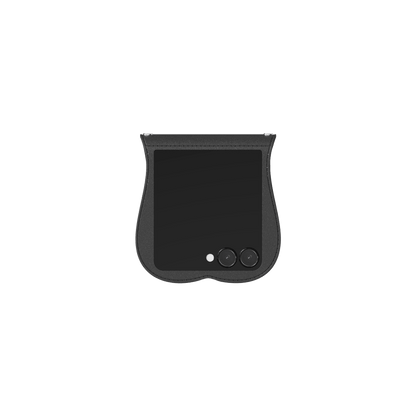 GRAGG (SHAPE CASE) - layered ribbon case - black 3