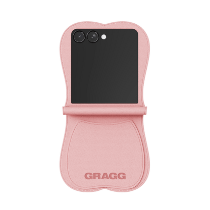 GRAGG (SHAPE CASE) - layered ribbon case - light pink 8