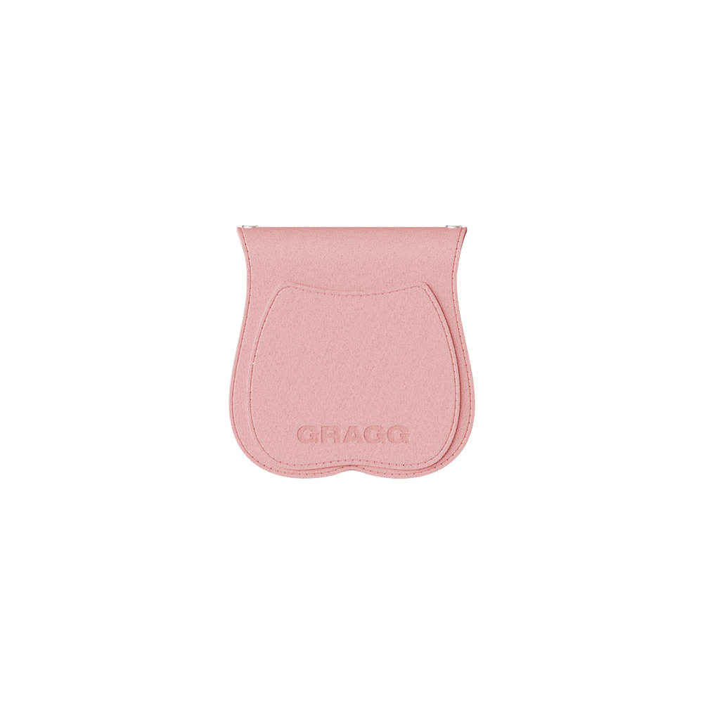 GRAGG (SHAPE CASE) - layered ribbon case - light pink 11