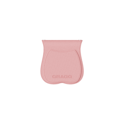 GRAGG (SHAPE CASE) - layered ribbon case - light pink 4