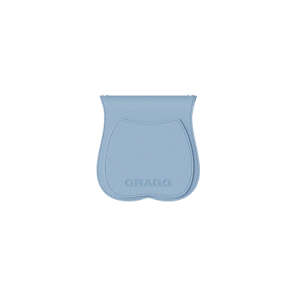 GRAGG (SHAPE CASE) - layered ribbon case - sky blue 4