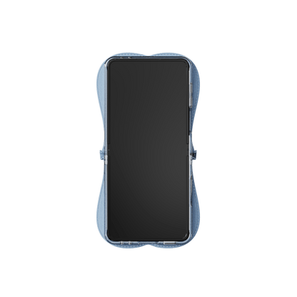 GRAGG (SHAPE CASE) - layered ribbon case - sky blue 16