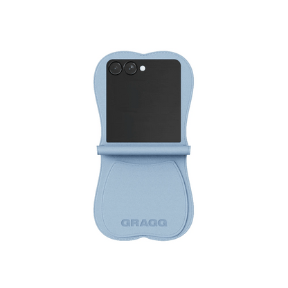 GRAGG (SHAPE CASE) - layered ribbon case - sky blue 13