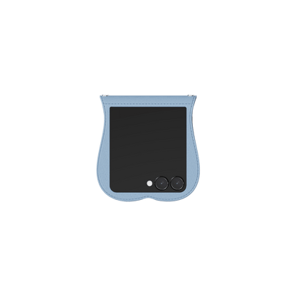 GRAGG (SHAPE CASE) - layered ribbon case - sky blue 14