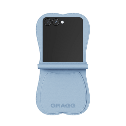 GRAGG (SHAPE CASE) - layered ribbon case - sky blue 12