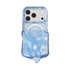 GRAGG (SHAPE CASE) - magsafe double layers case - clear blue 1