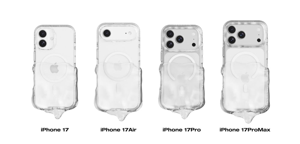 GRAGG (SHAPE CASE) - magsafe double layers case - clear 6