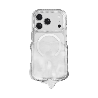 GRAGG (SHAPE CASE) - magsafe double layers case - clear 2