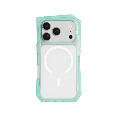 GRAGG (SHAPE CASE) - magsafe landing corner case - clear mint 4