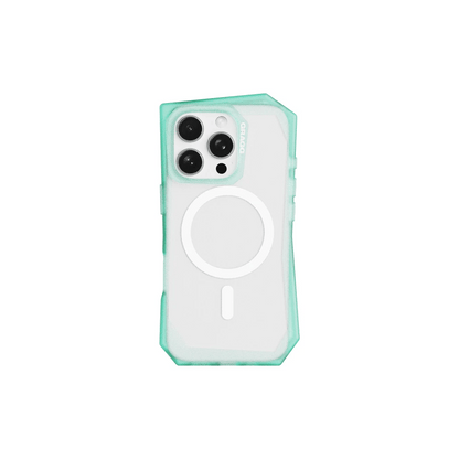 GRAGG (SHAPE CASE) - magsafe landing corner case - clear mint 5