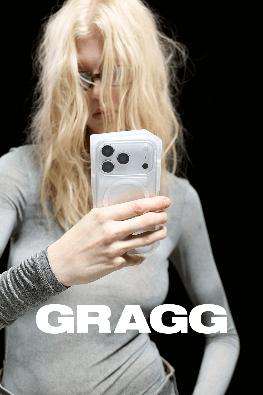 GRAGG (SHAPE CASE) - magsafe landing corner case - clear 11