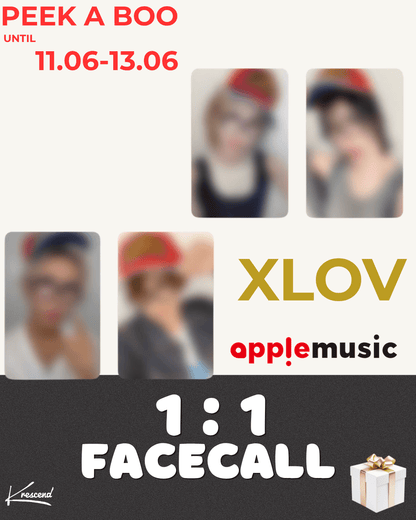 [Event Album][Haru] XLOV (엑스러브) - I,God (2nd Mini Album) [RANDOM] [APPLE MUSIC] [LuckyDraw] [Facecall]-product_vendor,