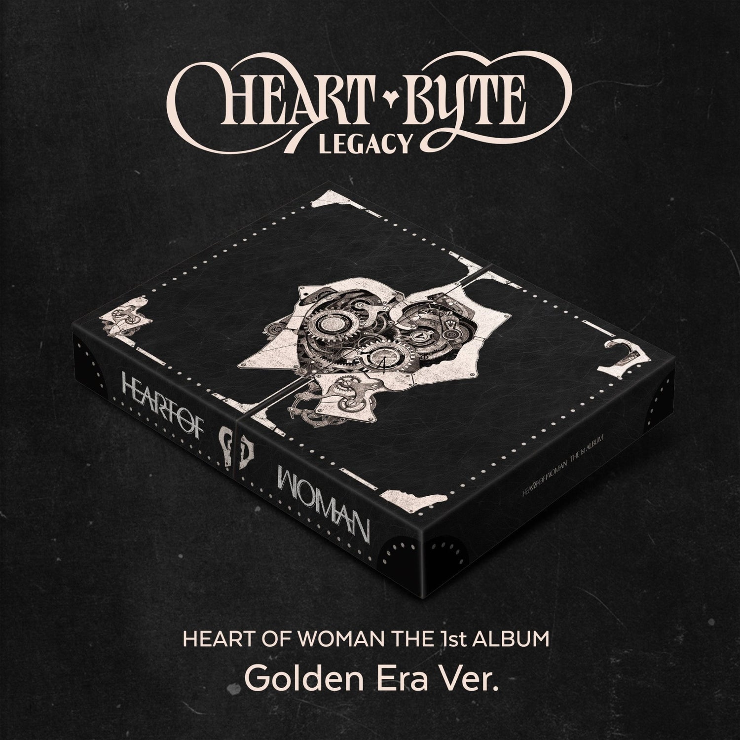 [Album]HEART OF WOMAN (하트오브우먼) - Heart Byte : LEGACY (The 1st ALBUM) [Golden Era Ver.] - product_vendor,
