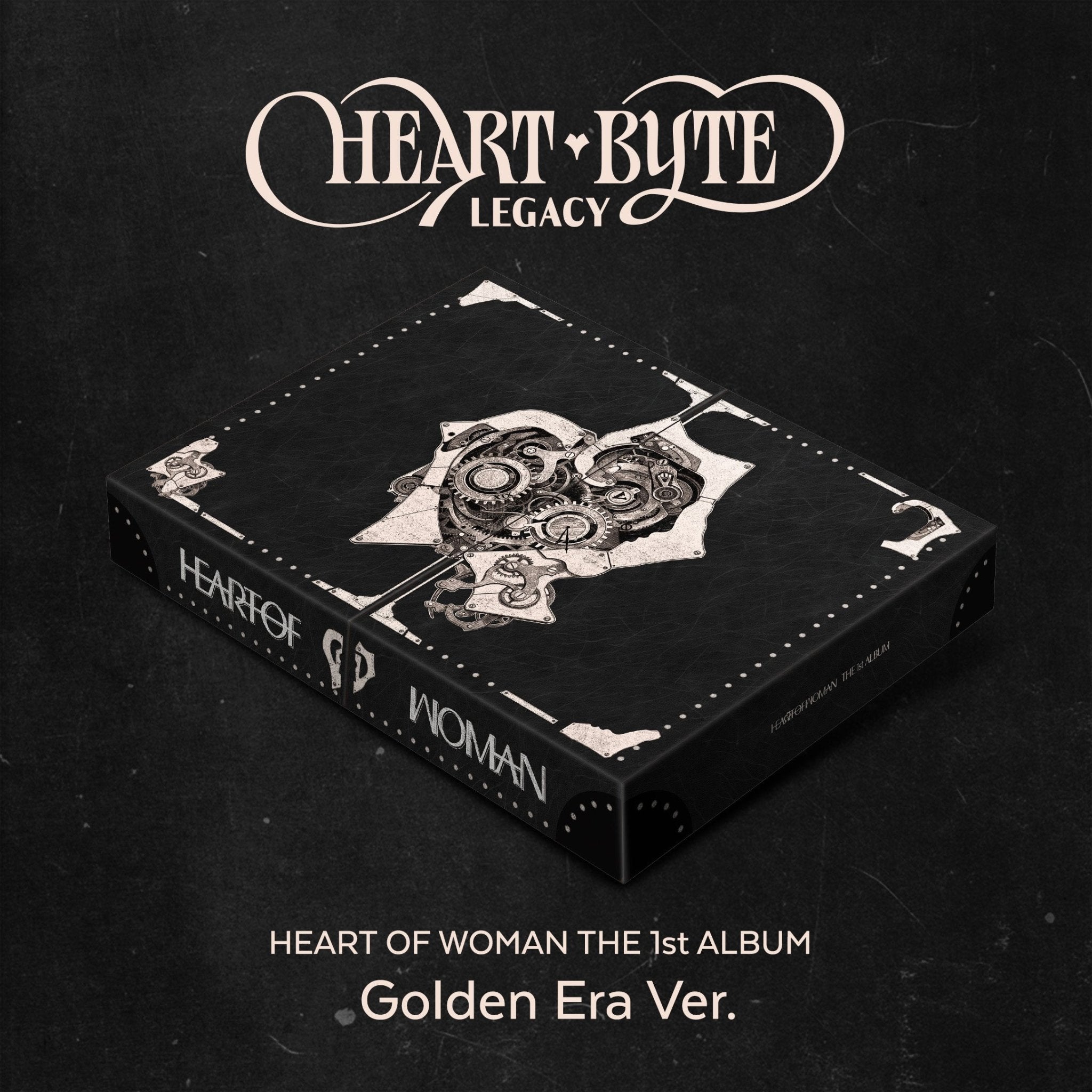 [Album]HEART OF WOMAN (하트오브우먼) - Heart Byte : LEGACY (The 1st ALBUM) [Golden Era Ver.] - product_vendor,