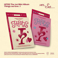 HITGS - Things we love : I (1st Mini Album) [2 versions set RANDOM]