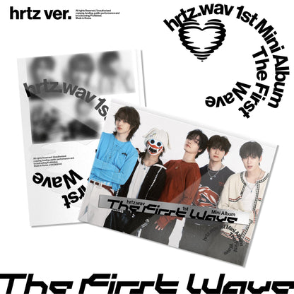 [New Sale Album]hrtz.wav The First Wave (1st Mini Album) [hrtz Ver. / wav Ver. / 2 versions set]. - product_vendor,