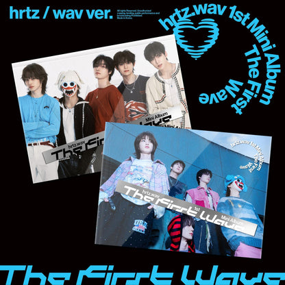 [New Sale Album]hrtz.wav The First Wave (1st Mini Album) [hrtz Ver. / wav Ver. / 2 versions set]. - product_vendor,