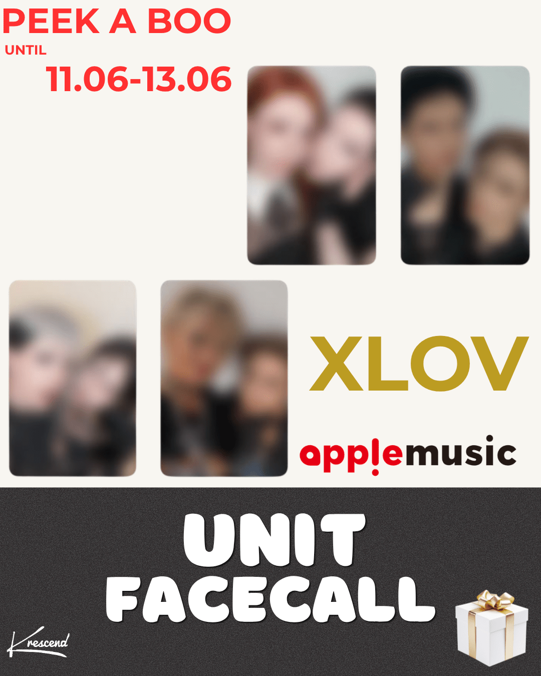 [Event Album][Hyun &amp; Haru] XLOV (엑스러브) - I,God (2nd Mini Album) [RANDOM] [APPLE MUSIC] [LuckyDraw] [Facecall]-product_vendor, lowest price, EU shipping, Pre order benefit
