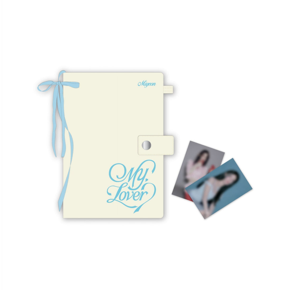I-DLE - miyeon - 10 fabric diary cover / 2nd mini album [my, lover] pop-up md 1