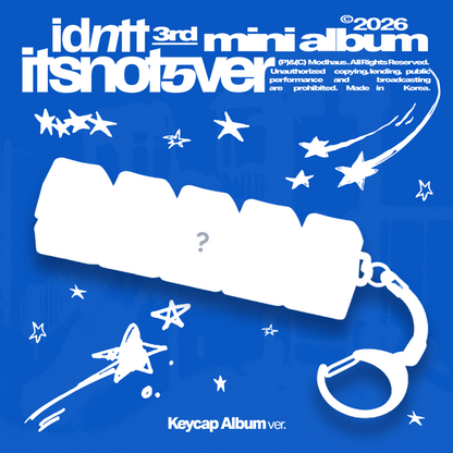 [Album]IDNTT - itsnotover [Keycap Album Ver.]-product_vendor, lowest price, EU shipping, Pre order benefit
