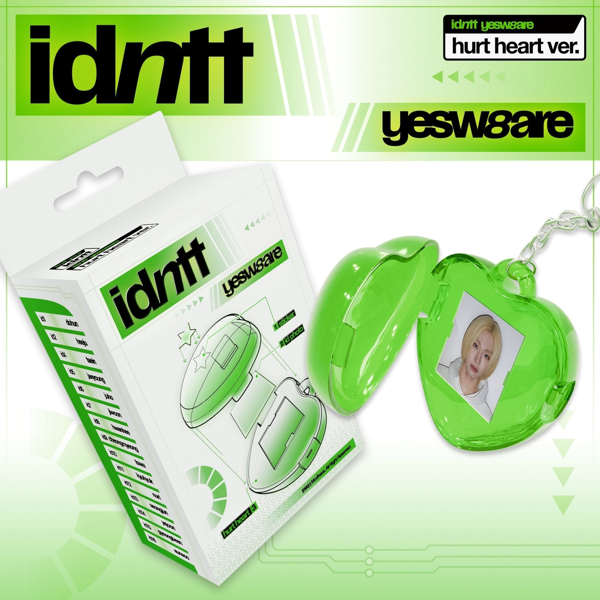 [Album]IDNTT (아이덴티티) – yesweare (Mini Album) [Hurt Heart Ver.] - product_vendor,