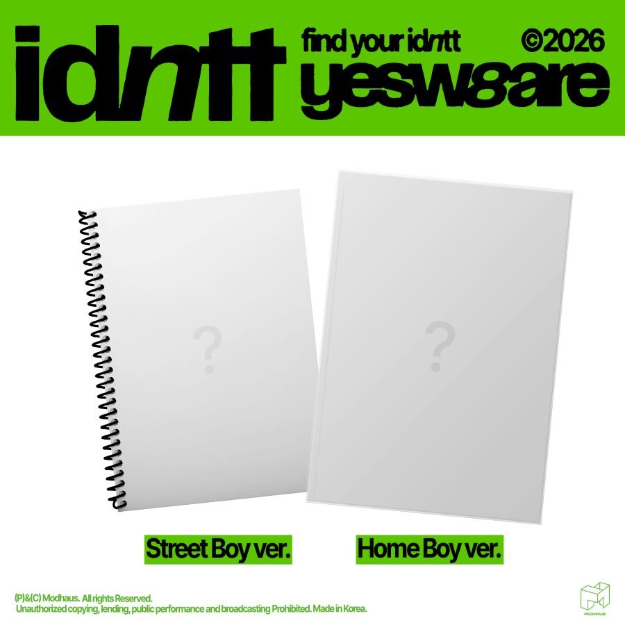 [Album]IDNTT (아이덴티티) – yesweare (Mini Album) [Standard Ver. / 2 versions set] - product_vendor,