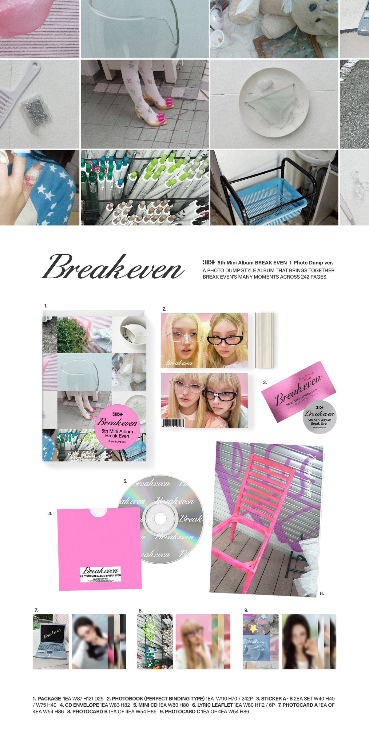 ILLIT - BREAK EVEN [Photo Dump Ver.] [WITHMUU]