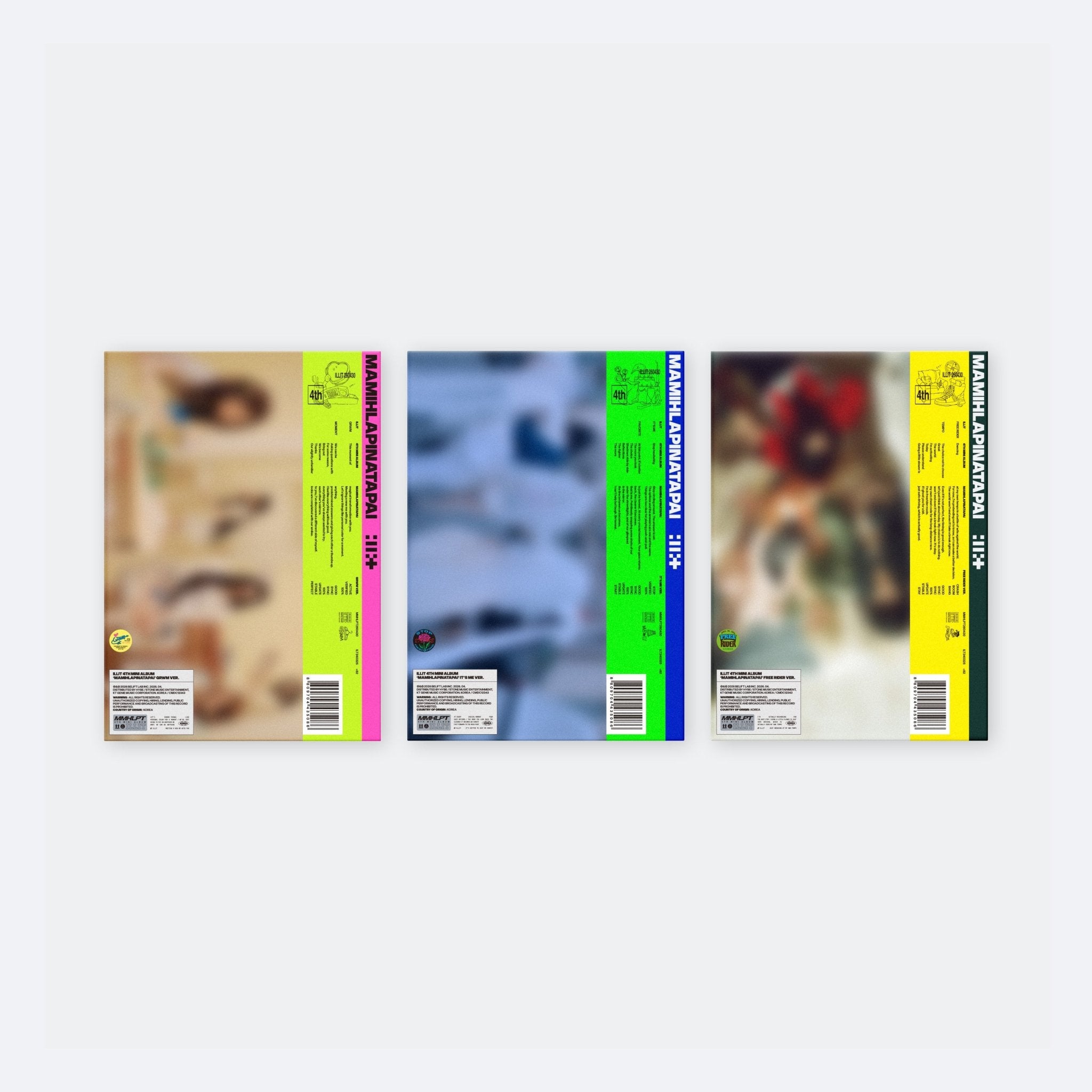 [Album]ILLIT MAMIHLAPINATAPAI (4th Mini Album) [3 versions set RANDOM] - product_vendor,