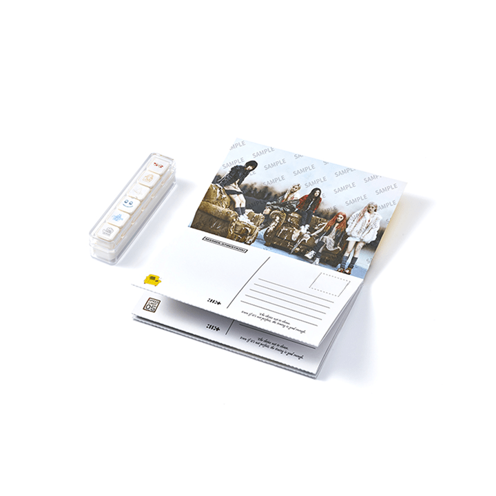 ILLIT - stamp &amp; postcard set 1
