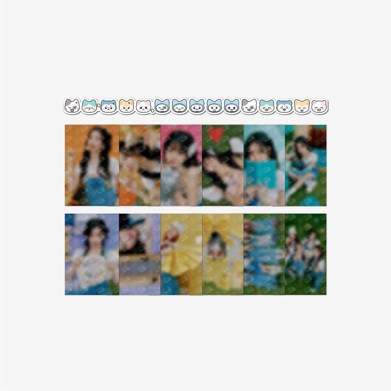 ITZY - itzy postcard &amp; masking tape set - midzy′s cells 1