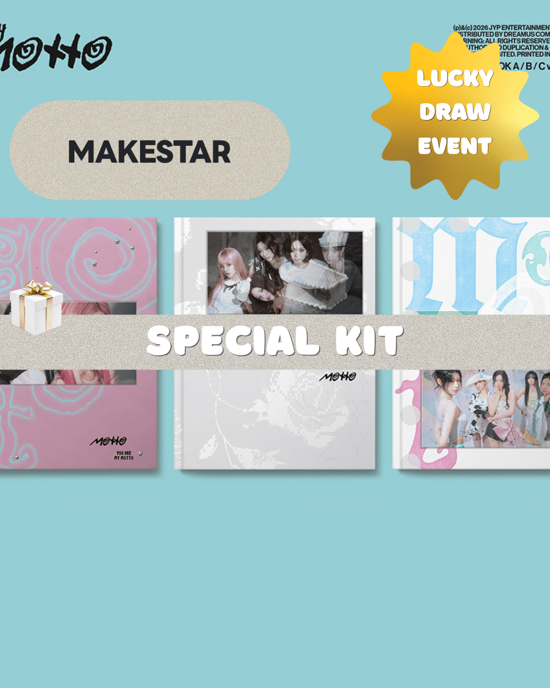 [Album]ITZY - Motto (Mini Album, Limited Quantity) [MAKESTAR SPECIAL KIT SET Ver.] - product_vendor,