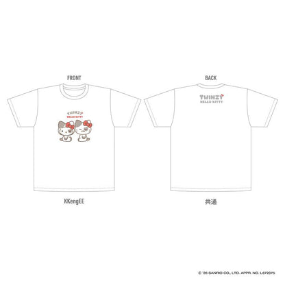 ITZY - t-shirt - twinzy×hello kitty 1