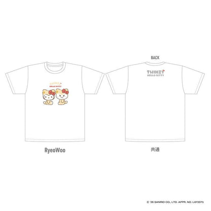 ITZY - t-shirt - twinzy×hello kitty 4