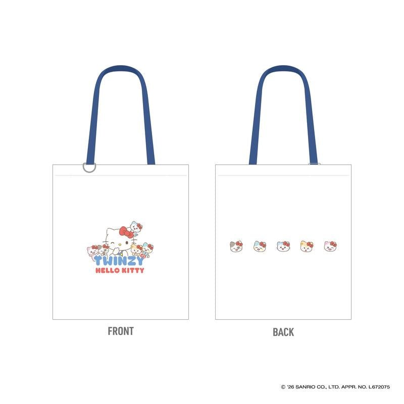 ITZY - tote bag - twinzy×hello kitty 1