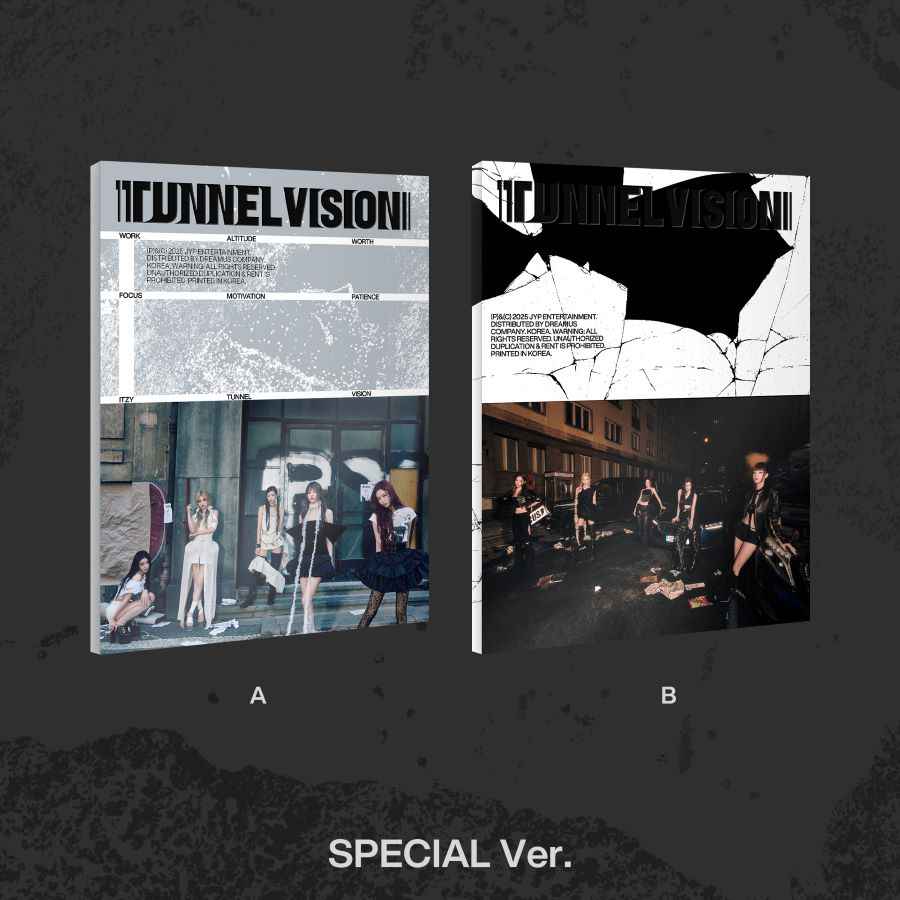 ITZY - TUNNEL VISION (Mini 11th Album) [SPECIAL Ver. / 2 versions set RANDOM]