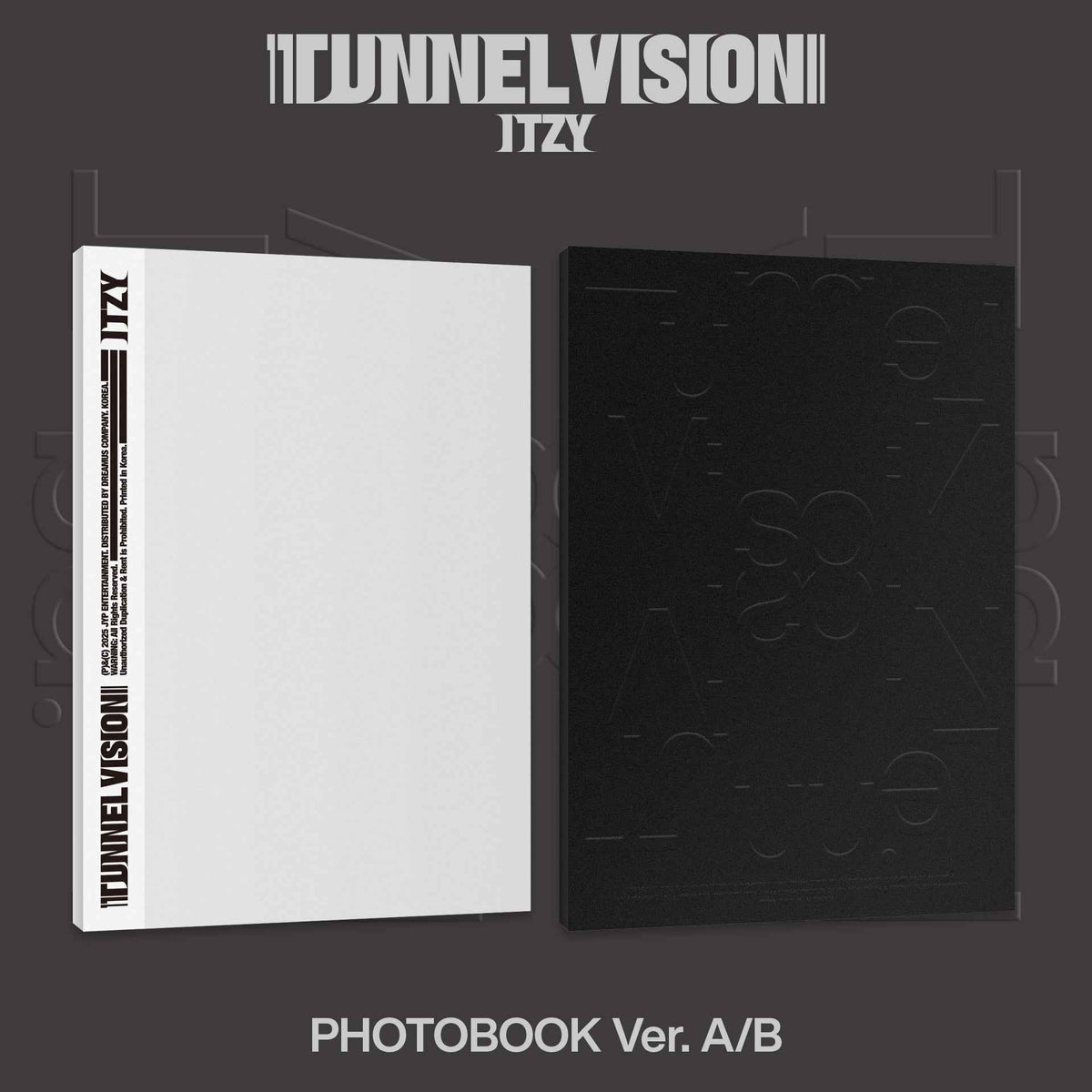 ITZY - TUNNEL VISION (Mini Album 11th) [Photobook Ver. / 2 versions set RANDOM]
