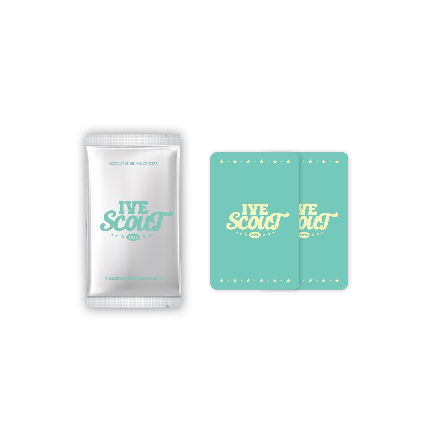 IVE - 2025 ive the 3rd fan concert ive scout - random photocard pack 1