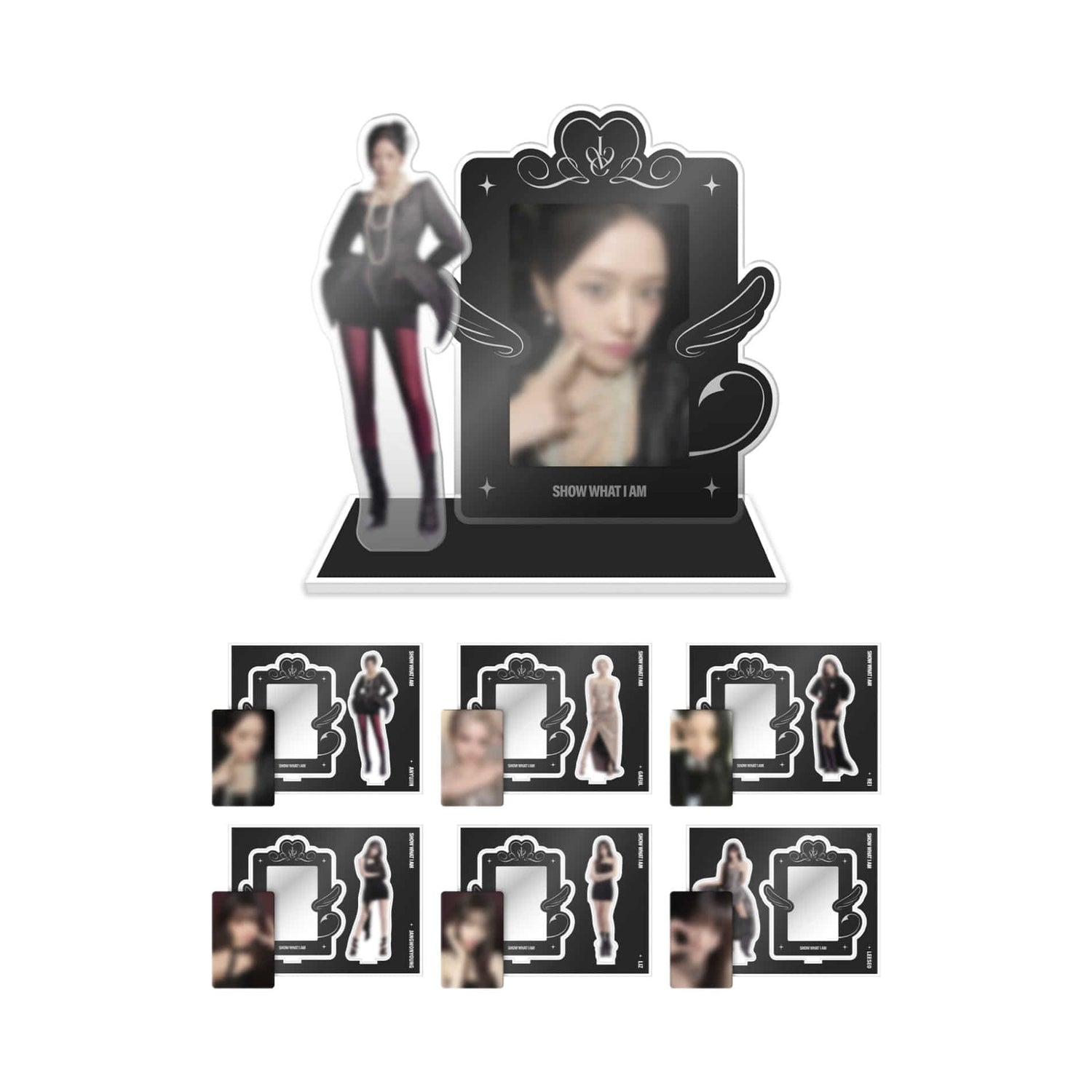 IVE - ive world tour show what i am - acrylic photo stand set 1