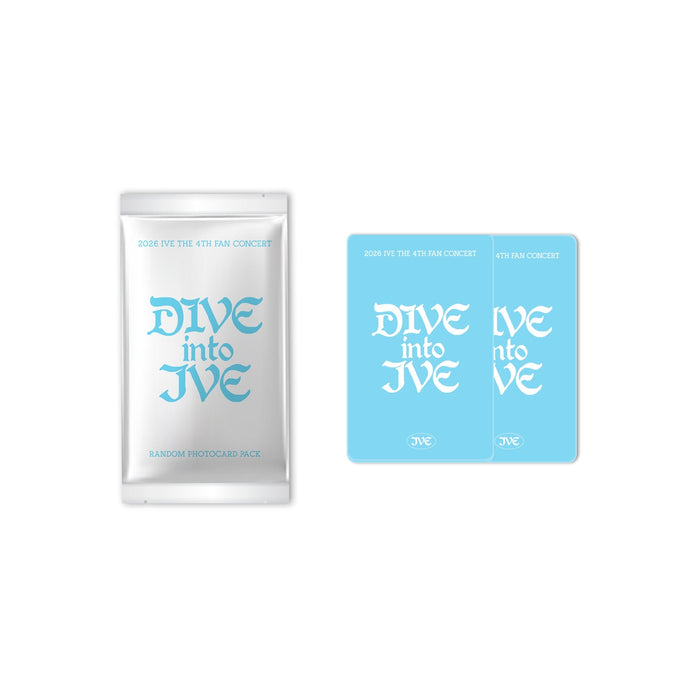 IVE - the 4th fan concert [dive into ive] - random photo card pack 1