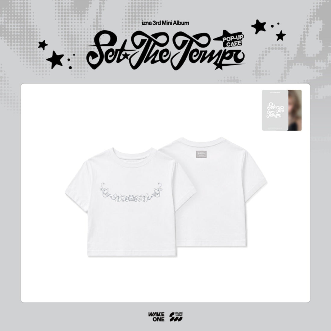 IZNA - *2nd open* izna - pop-up store [set the tempo] md 12. crop t-shirt (crop top) 2