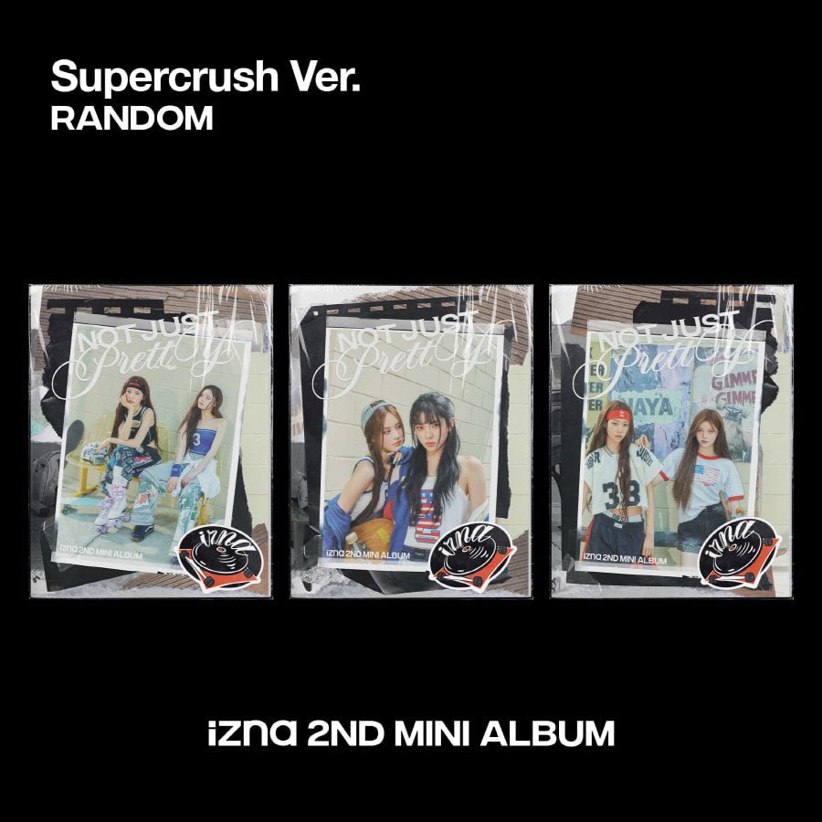 [Album]IZNA (이즈나) - Not Just Pretty Mini Album 1st [Supercrush Ver. / POSTERBOOK Ver.] - product_vendor,