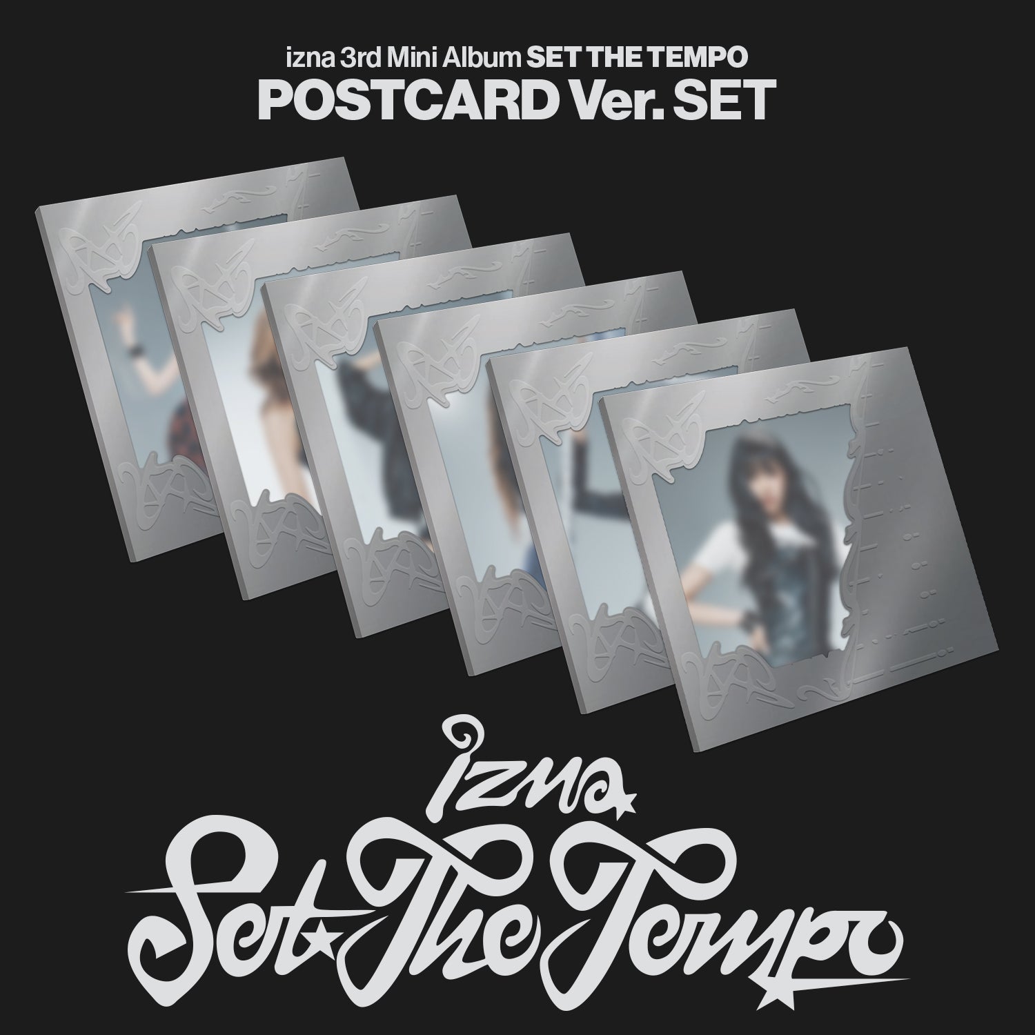 [Album]IZNA - SET THE TEMPO [POSTCARD Ver.] [SET] - product_vendor,