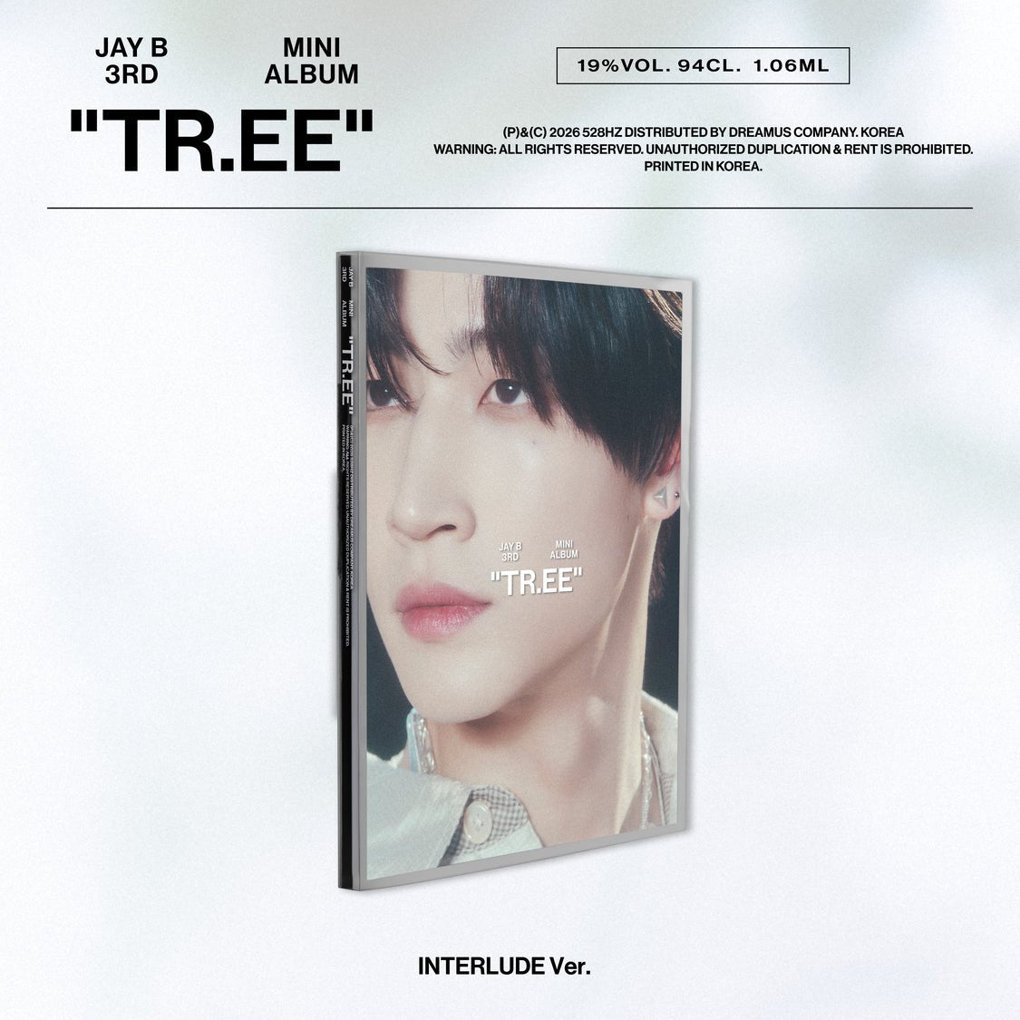 [Event Album]JAY B - TR.EE (3rd Mini Album) [INTERLUDE Ver.] [MUSIC KOREA FACE CALL EVENT] - product_vendor,
