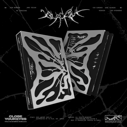 [Album]CLOSE YOUR EYES - blackout (Mini Album 3) [blackout Ver.] - product_vendor,