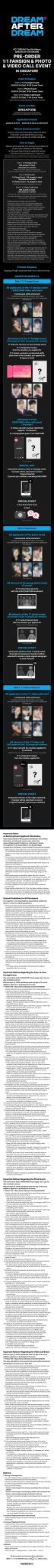 [Event Album][Jisung] NCT DREAM - DREAM AFTER DREAM [Jewel Case Ver.] [RANDOM] [MAKESTAR] [LuckyDraw] [🎥 1:1] [Facecall]-
